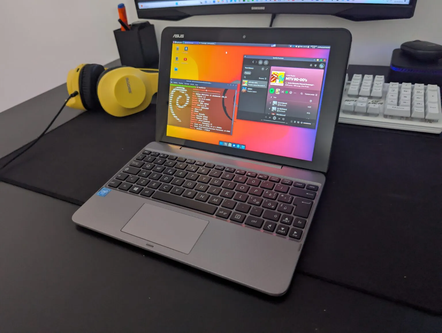 Il mio vecchio laptop